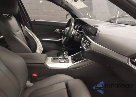 2021 BMW 330I xDrive из США, поврежденный, VIN 3MW5R7J08M8B83479